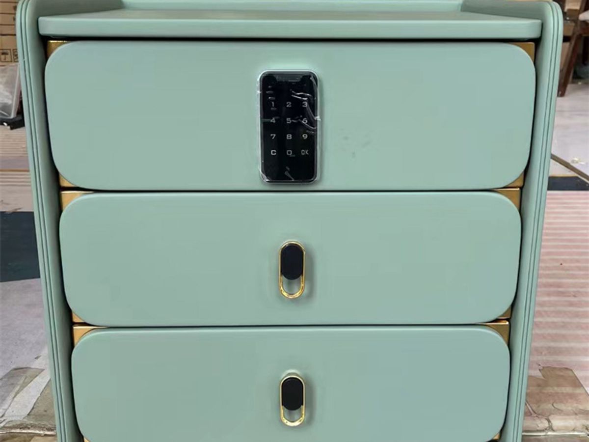 Hotel Nightstand with Gold Legs | Commercial Bedside Table Supplier