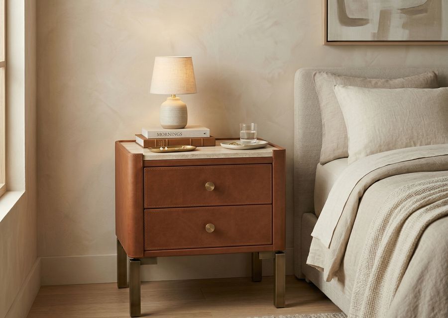 High Gloss Lacquer Bedside Tables